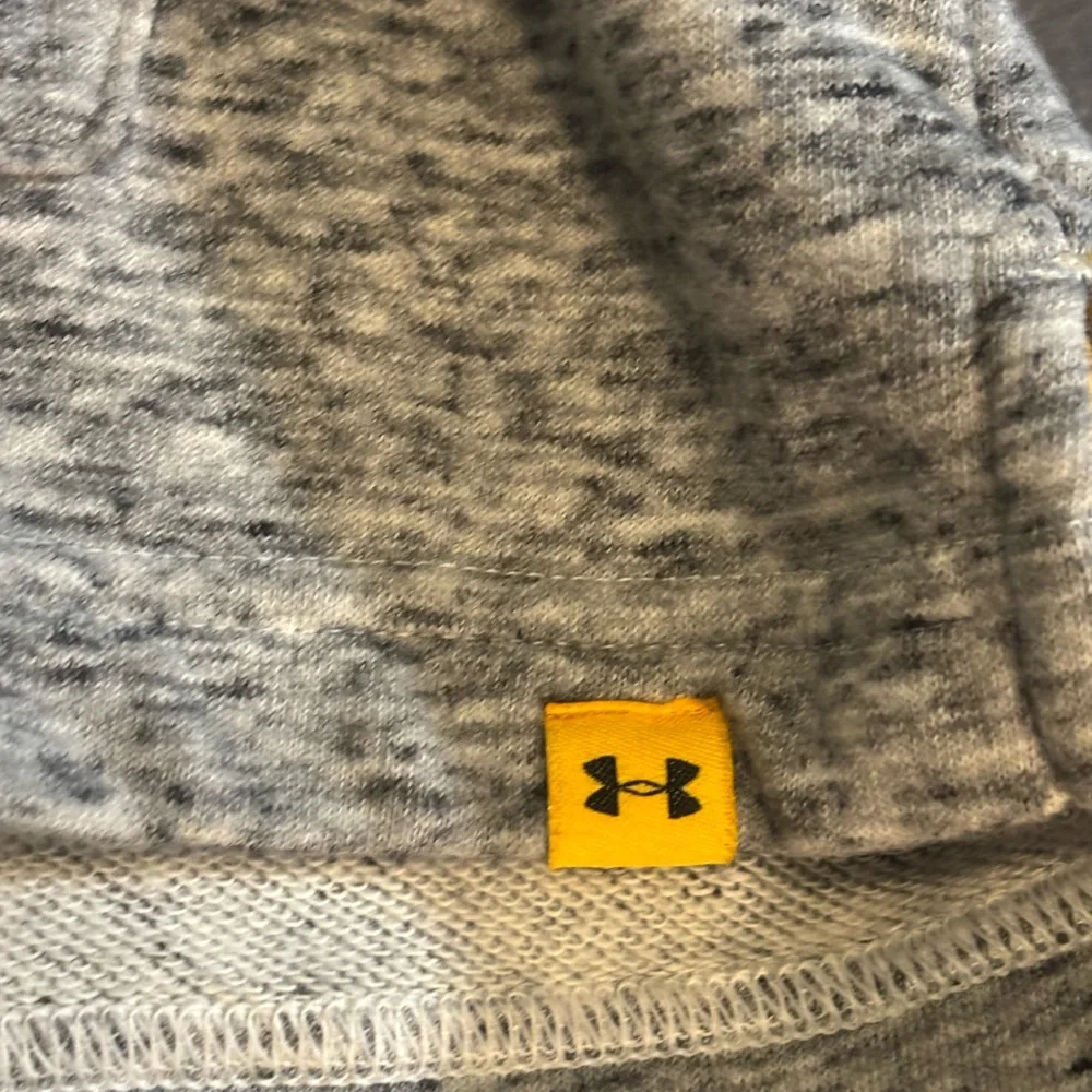 Under Armour Project Rock Men’s Sleeveless Terry Onyx Brahma Hoodie Size Medium - Picture 5 of 6